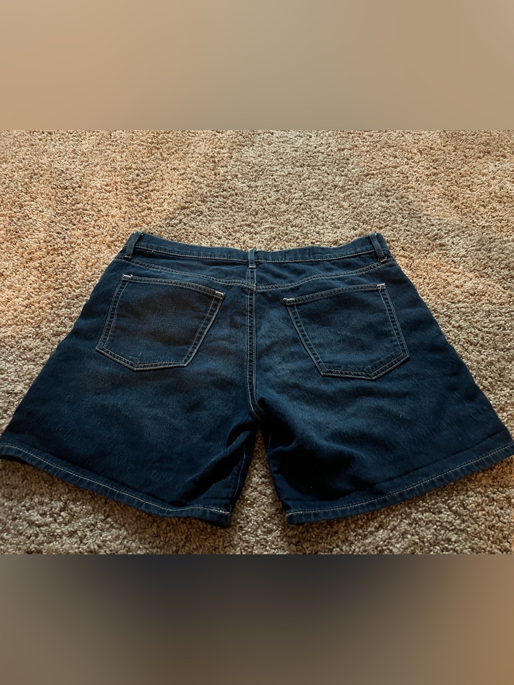 Gap 1969 High-Rise Dark Blue Denim Shorts for Women